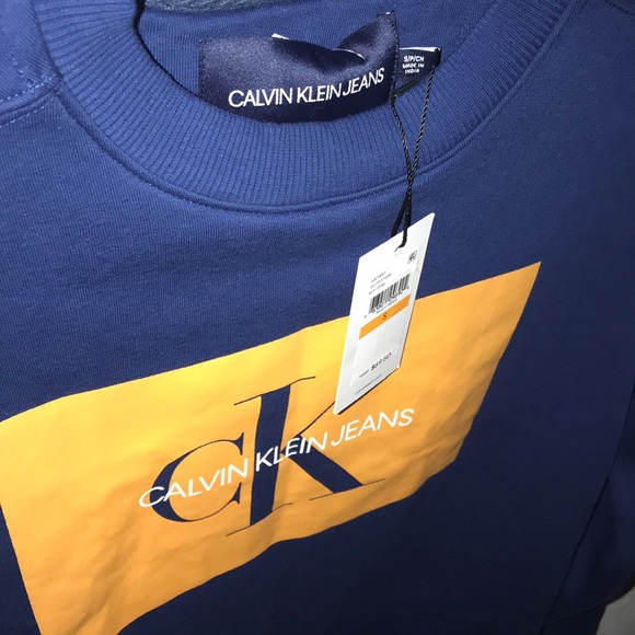 CK Calvin Klein sweatshirt sweater pullover - Picture 3 of 5